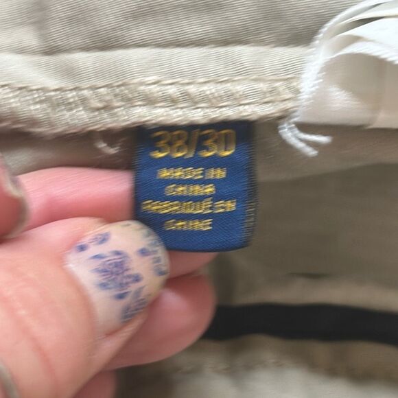 Polo Ralph Lauren Pants Mens 38 The Prospect Straight Chino Pants Trousers - Picture 9 of 14